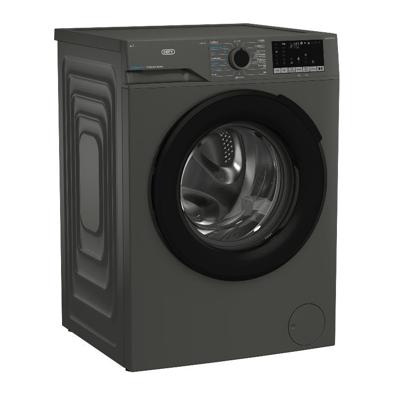 DEFY Washing Machine Defy 9kg Manhattan Gray Front Loader DAW399