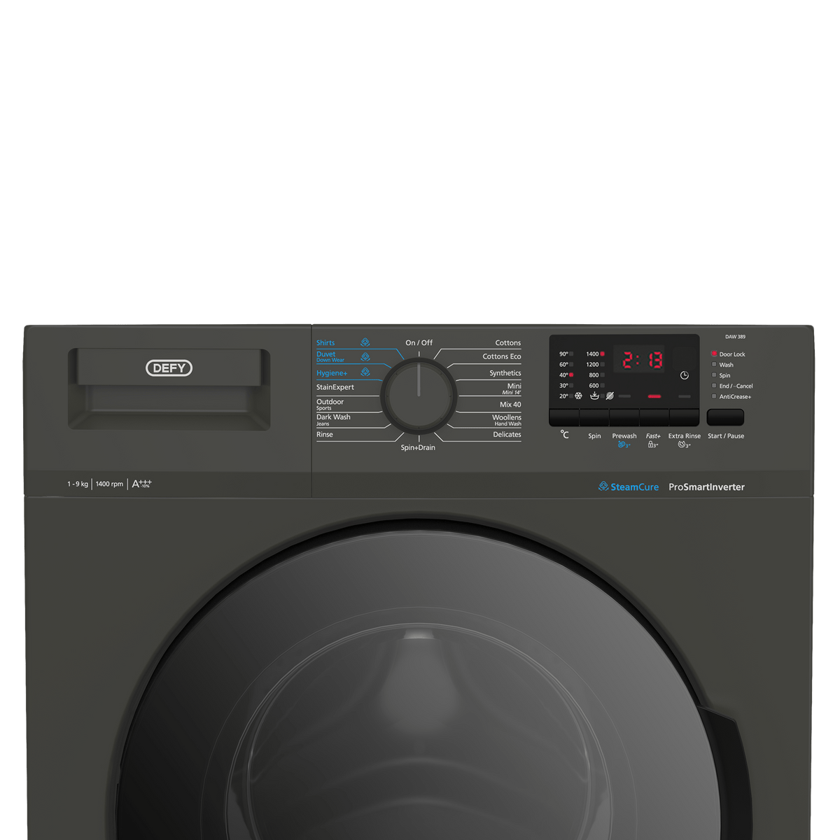 DEFY Washing Machines Defy 9kg Washing Machine DAW389