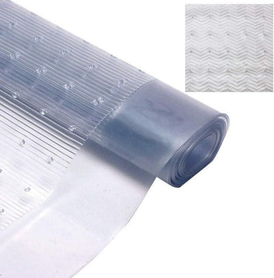 Pvc Runners PVC Carpet Runner Protector Clear 67cm Wide