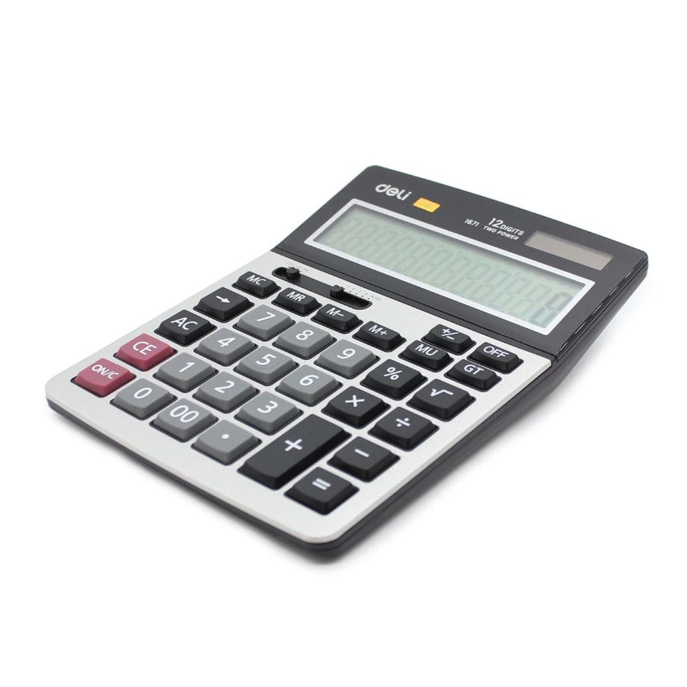 Deli CALCULATOR Deli Core Calculator 1671 (4372452278361)