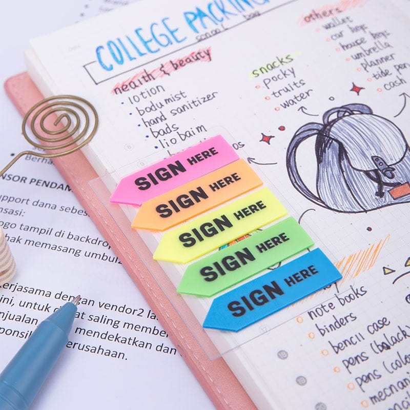 Deli Tech & Office Deli Index Tabs 44X12Mm Tabs A113 02 (7397167267929)