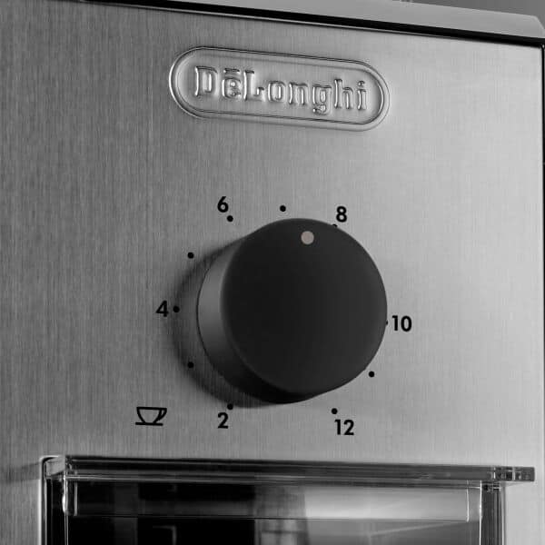 Delonghi COFFEE MACHINE Delonghi Burr Coffee Grinder Silver KG89