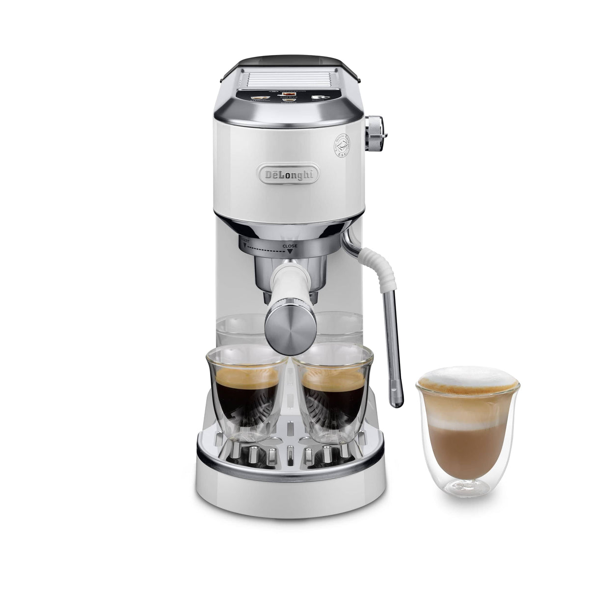 Delonghi COFFEE MACHINE Delonghi Dedica Duo Manual Coffee Maker White EC890.WI