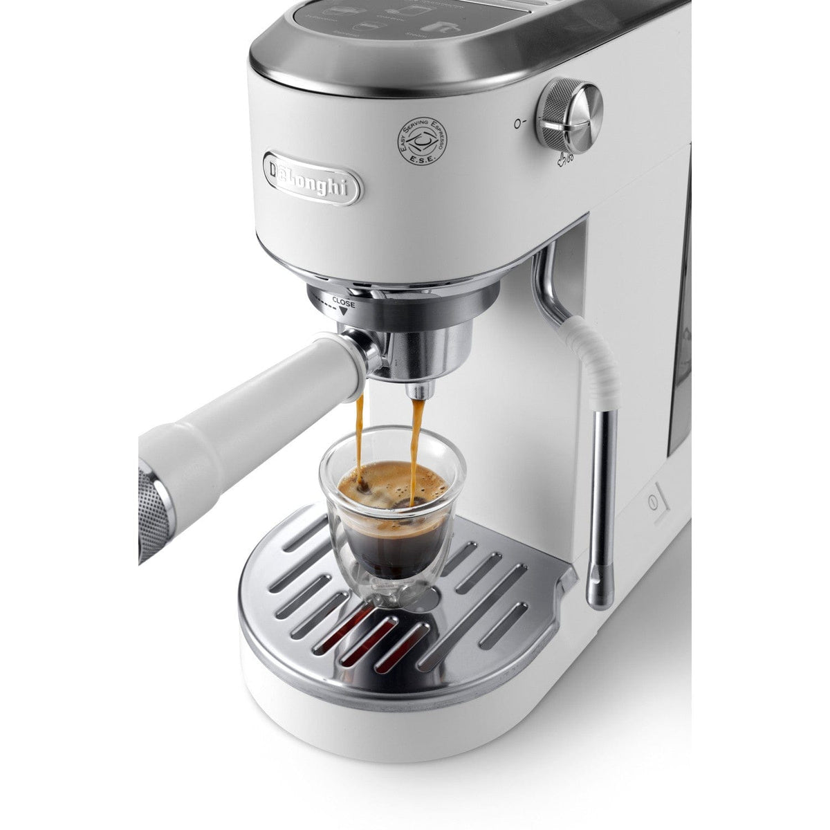 Delonghi COFFEE MACHINE Delonghi Dedica Duo Manual Coffee Maker White EC890.WI