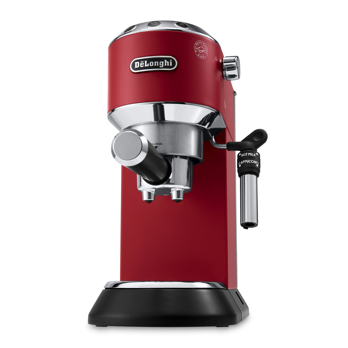 Delonghi COFFEE MACHINE Delonghi Dedica Style Matt Pump Espresso Maker Red EC685.R