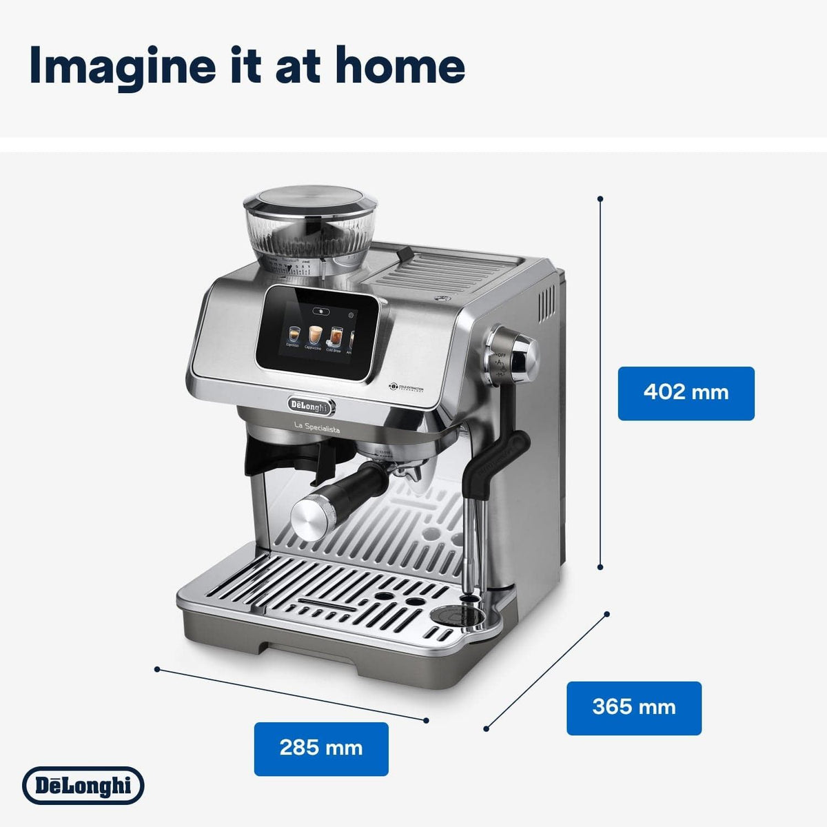 Delonghi COFFEE MACHINE Delonghi La Specialista Touch Manual Pump Espresso Machine EC9455.M
