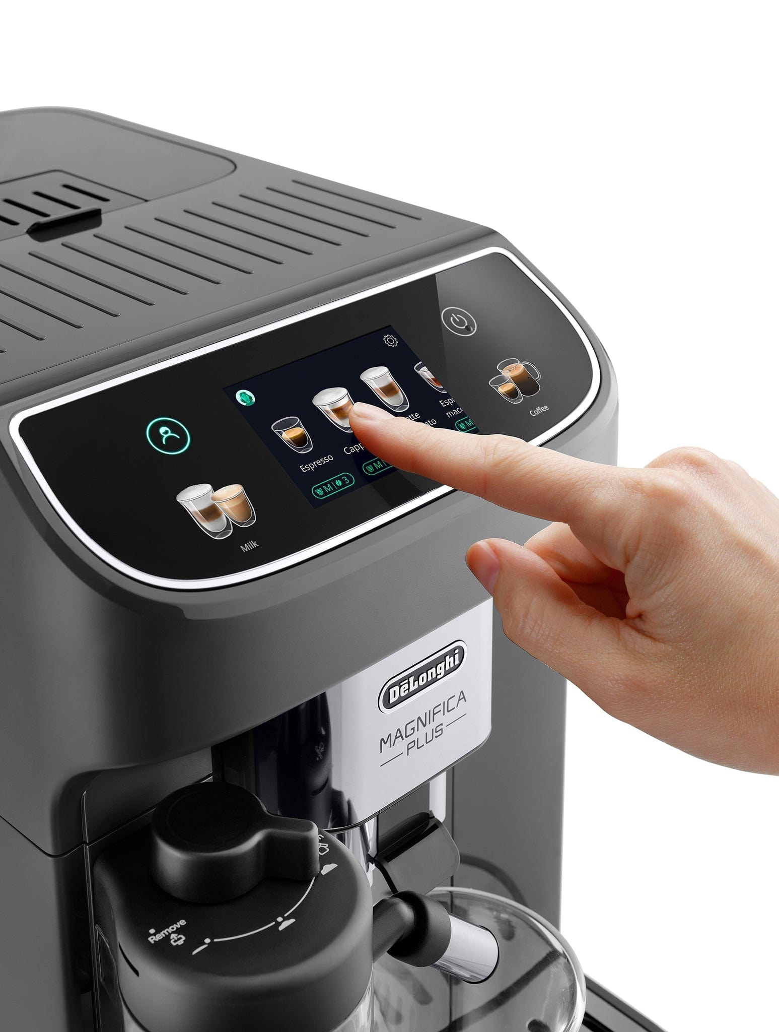 Delonghi COFFEE MACHINE Delonghi Magnifica Plus Bean To Cup Coffee Machine ECAM320.61.G (7791472050265)