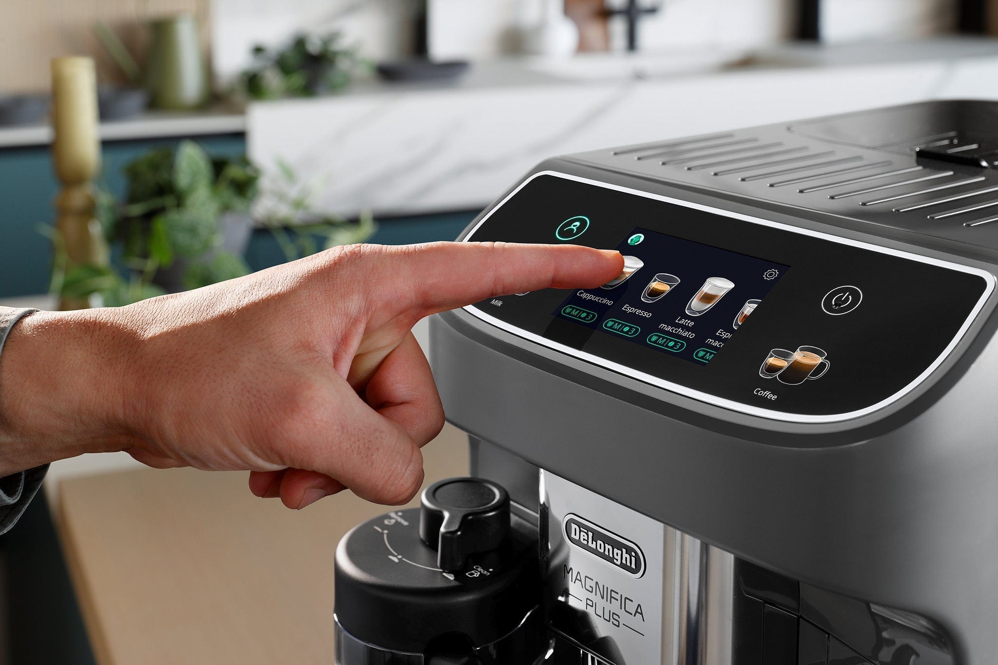 Delonghi COFFEE MACHINE Delonghi Magnifica Plus Bean To Cup Coffee Machine ECAM320.61.G (7791472050265)