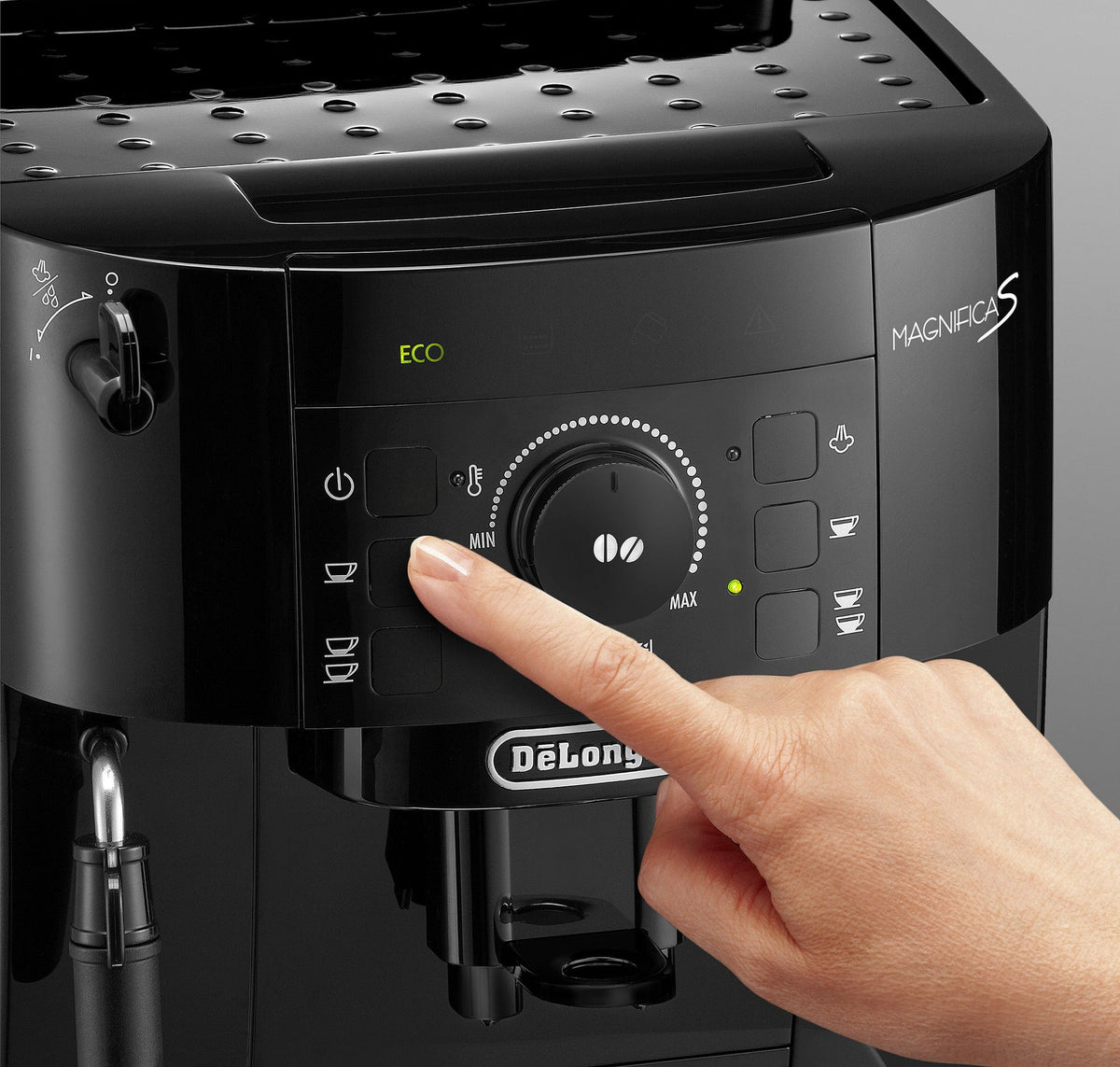 Delonghi COFFEE MACHINE Delonghi Magnifica S Bean To Cup Coffee Machine ECAM12.121.B (7740269330521)