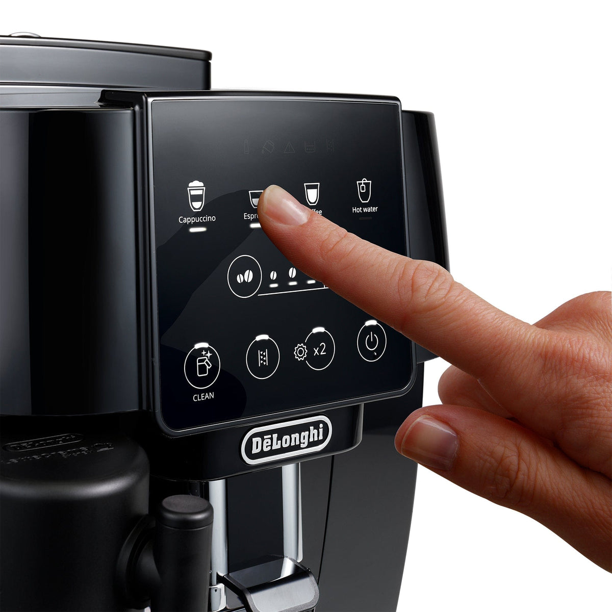Delonghi COFFEE MACHINE Delonghi Magnifica Start + Milk Bean To Cup Coffee Machine ECAM220.60.B (4762707951705) (7738764656729)