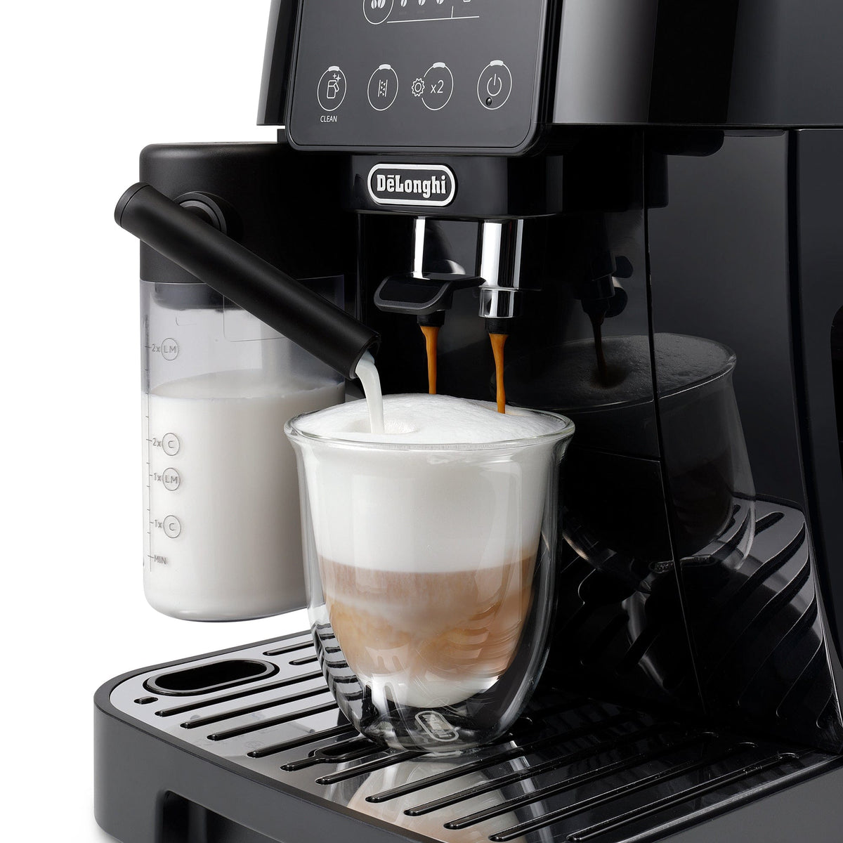 Delonghi COFFEE MACHINE Delonghi Magnifica Start + Milk Bean To Cup Coffee Machine ECAM220.60.B (4762707951705) (7738764656729)