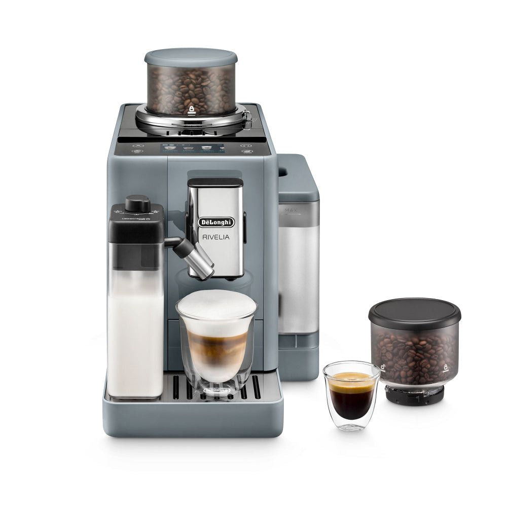 Delonghi COFFEE MACHINE Delonghi Rivelia Bean to Cup Coffee Machine Pebble Grey EXAM440.55.G