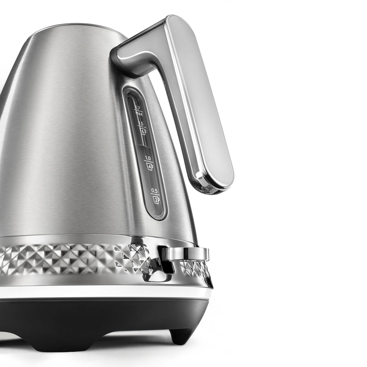 Delonghi - Diadema Cordless Kettle 1,7L Metal Finish KBV3001.M