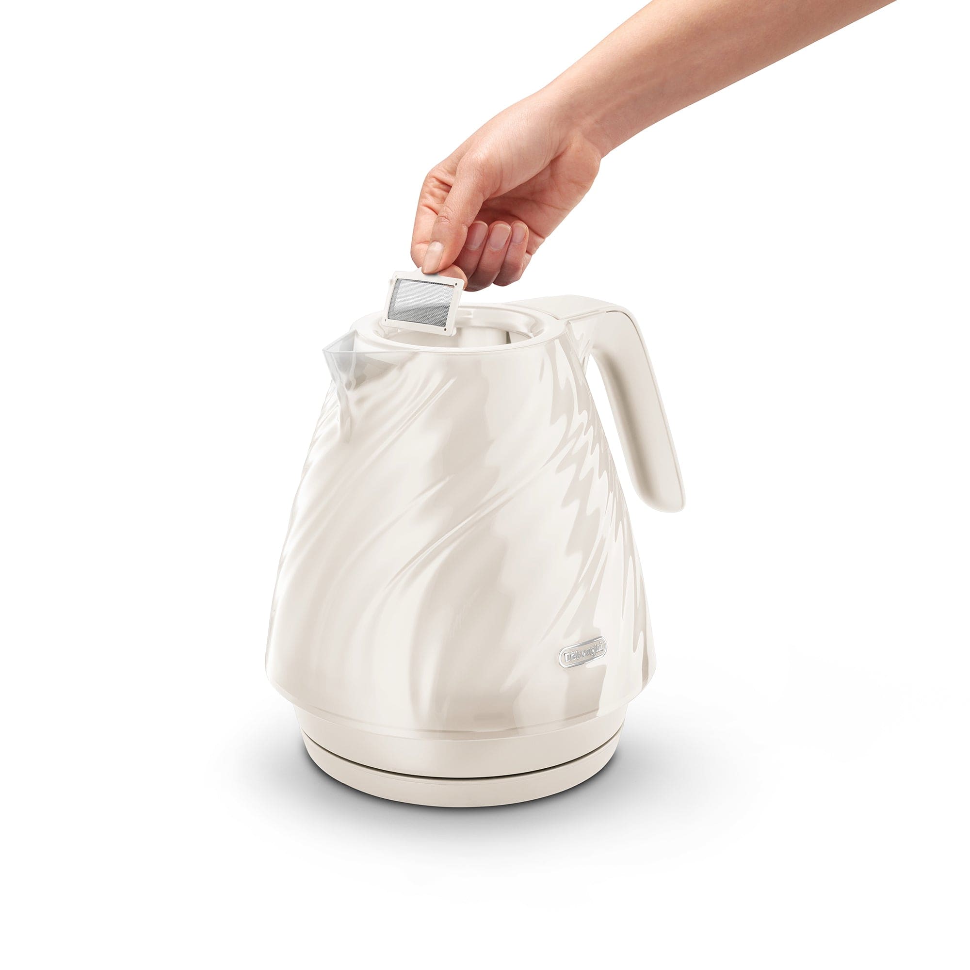 Delonghi KETTLE Delonghi Ballerina Seta Electric Kettle Silk Beige KBDS3001.CR