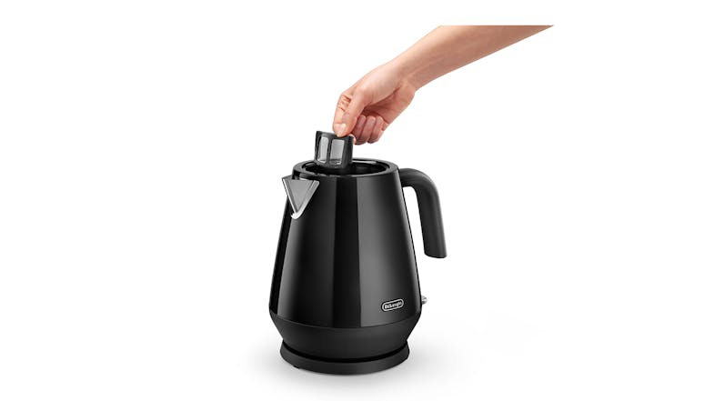 Delonghi KETTLE Delonghi Eclettica Kettle Bold Black KBY2001.BK (7812546265177)