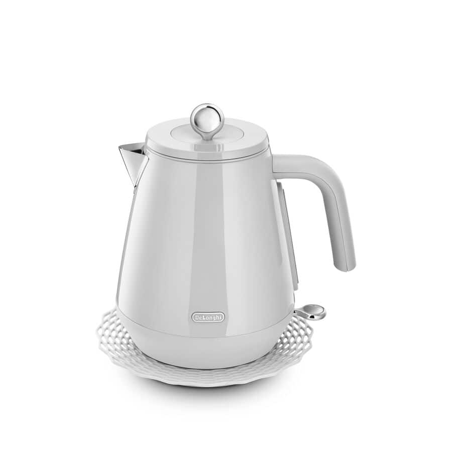 Delonghi KETTLE Delonghi Eclettica Kettle Whimsical White KBY2001.W (7812540891225)