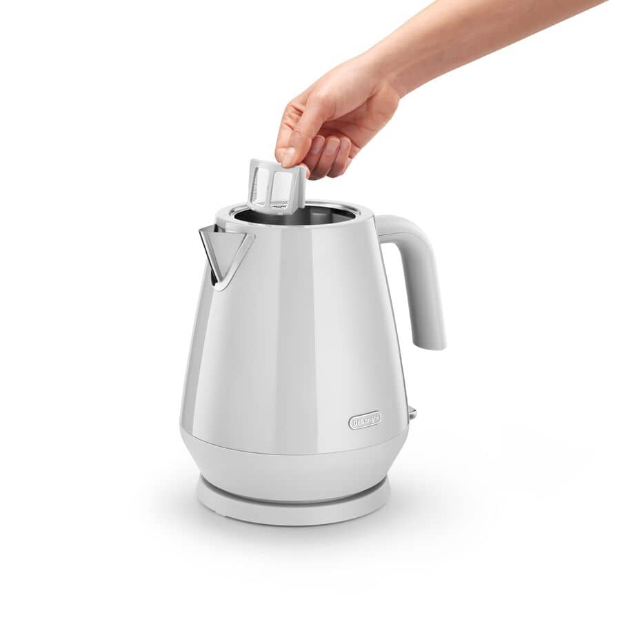 Delonghi KETTLE Delonghi Eclettica Kettle Whimsical White KBY2001.W (7812540891225)