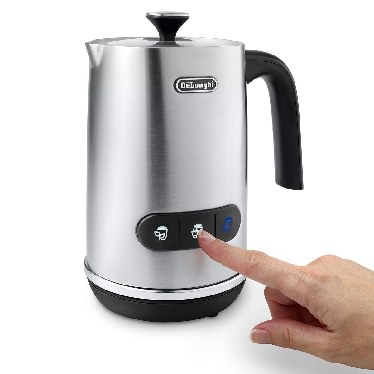 Delonghi - LatteMix Hot & Cold Dairy & Plant Based Milk Frother 250ml EMF3.M.