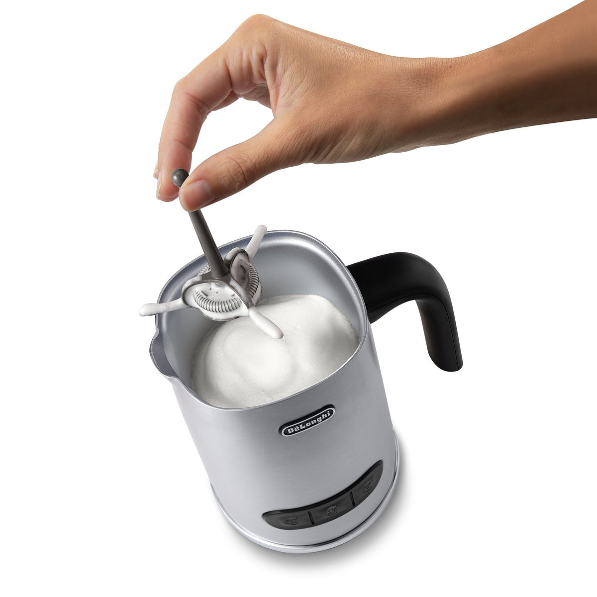 Delonghi - LatteMix Hot & Cold Dairy & Plant Based Milk Frother 250ml EMF3.M.