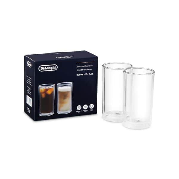 Delonghi MUG DeLonghi Double Wall Cold Brew Glass Large 300ml DLSC325 Set of 2 (7790599864409)