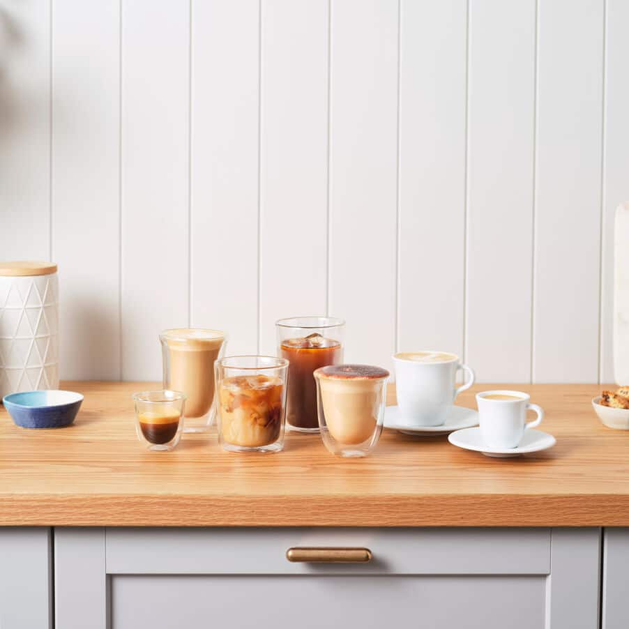 Delonghi MUG DeLonghi Double Wall Thermal Glasses 400ml Set Of 2 DLSC318 (7877137924185)