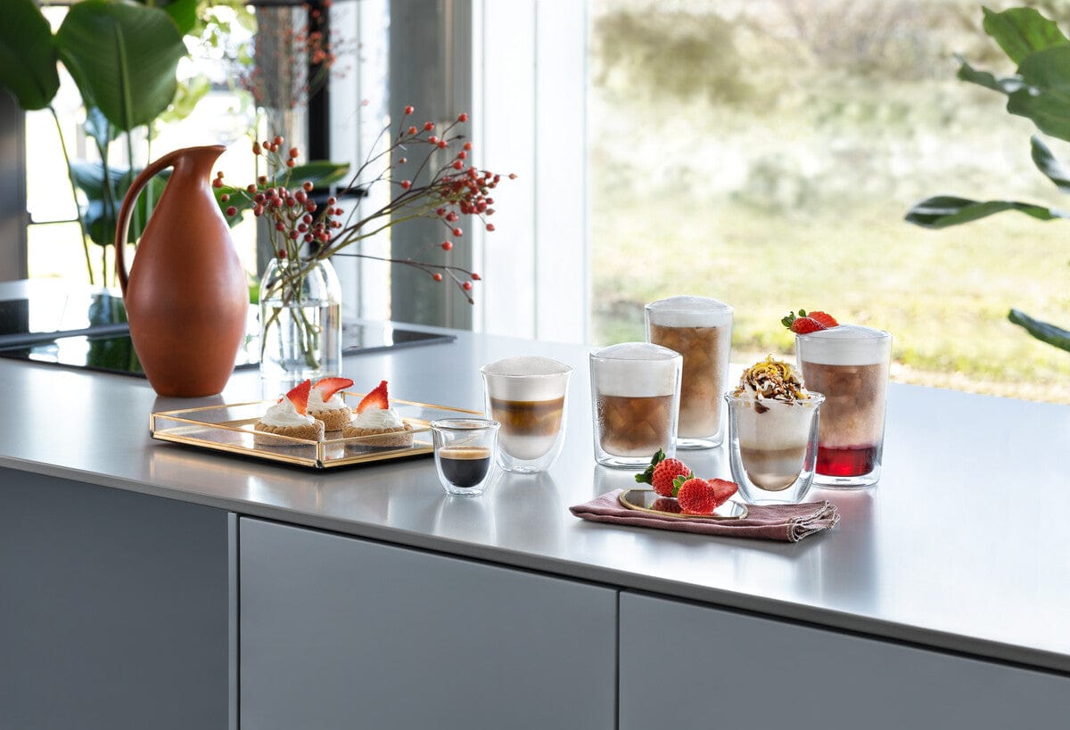 Delonghi MUG Delonghi Hot & Cold Coffee Glasses Collection Set Of 6 DLSC326