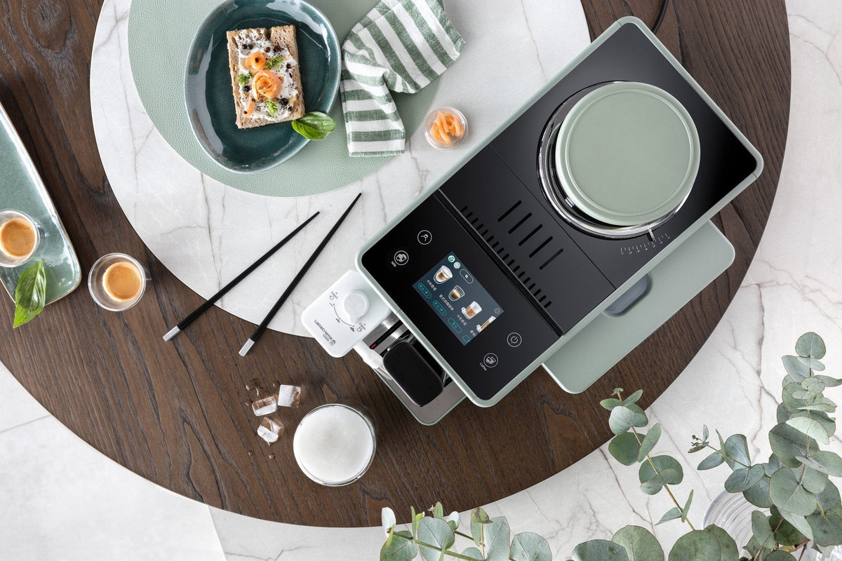 Delonghi Rivelia Bean to Cup Coffee Machine Green EXAM440.55.GR