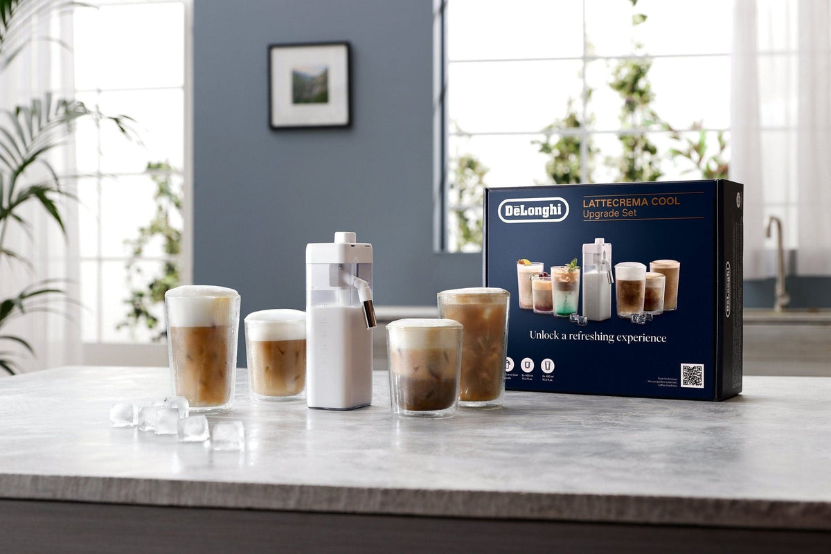 Delonghi Rivelia LatteCrema Cold Milk Frothing Bundle DLSC032.