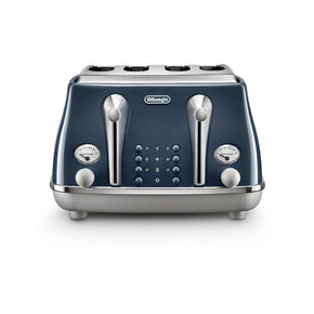 Delonghi TOASTER Delonghi 4 Slice Toaster Capitals Blue CTOC4003.BL (4762395869273)