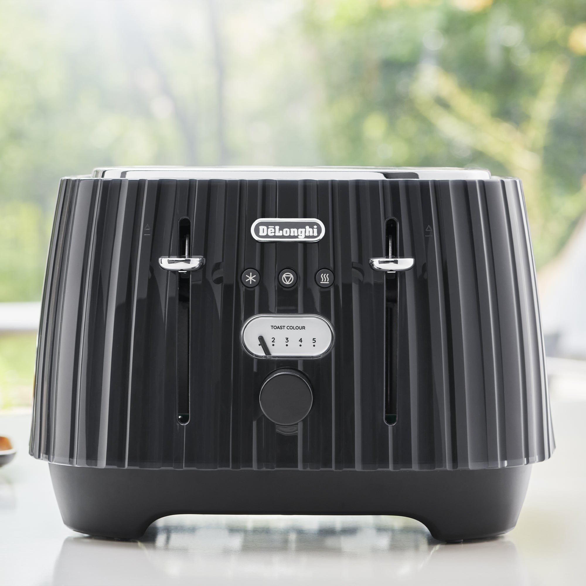 Delonghi TOASTER Delonghi Ballerina 4 Slice Toaster Furnace Black CTD4003.BK (7400471396441)