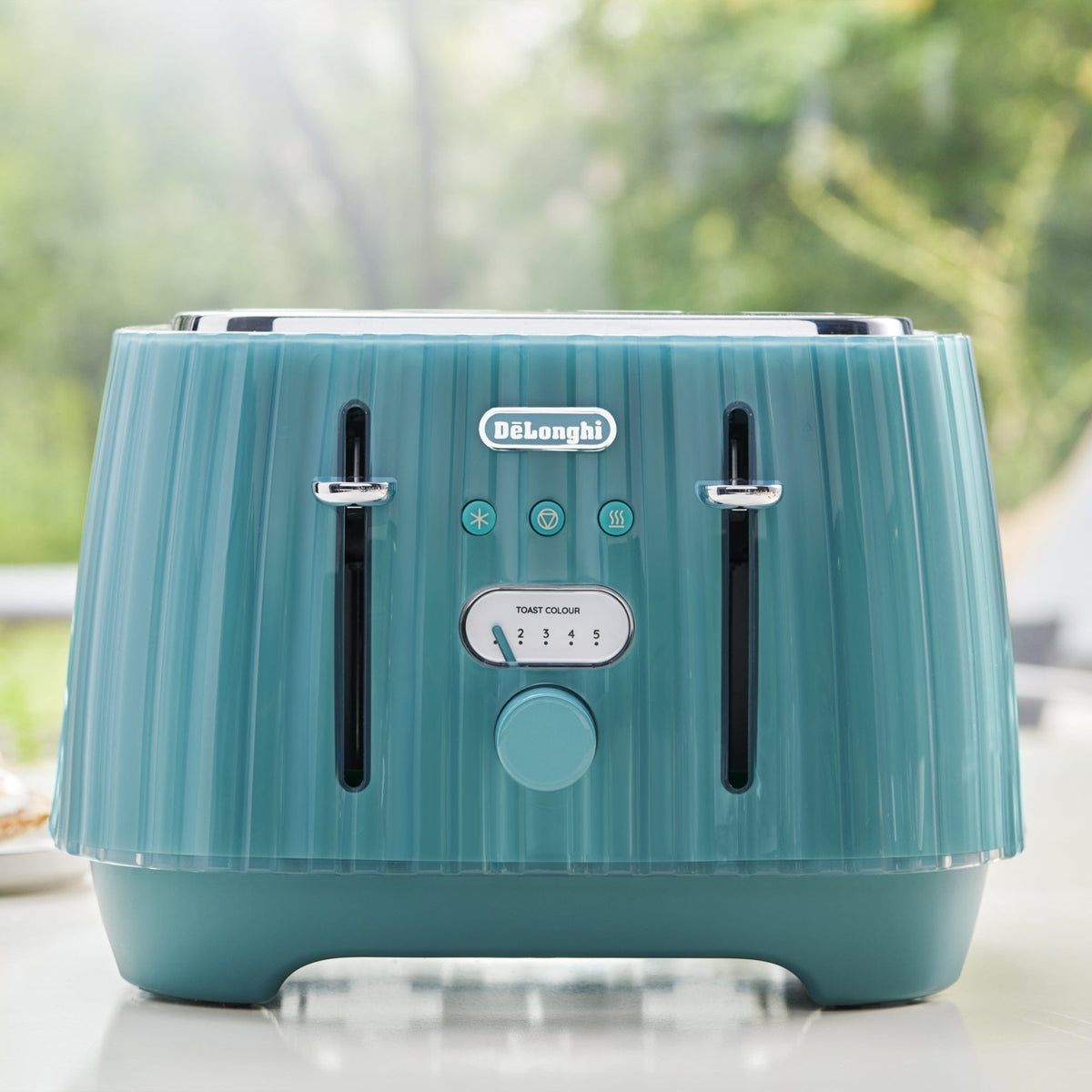 Delonghi TOASTER Delonghi Ballerina 4 Slice Toaster Laguna Green CTD4003.GR (7400474214489)
