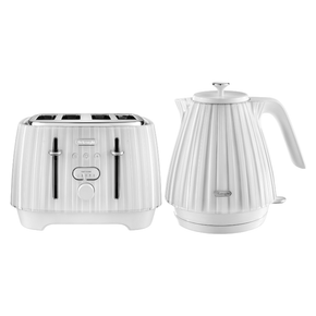 Delonghi TOASTER Delonghi Ballerina Kettle And Toaster Set White (7400477786201)