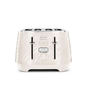 Delonghi TOASTER Delonghi Ballerina Seta 4 Slice Toaster Silk Beige CTDS4003.CR