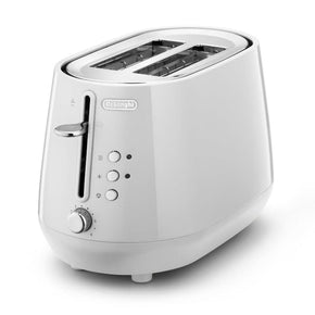 Delonghi TOASTER Delonghi Eclettica 2 Slice Toasters Whimsical White CTY2103.W