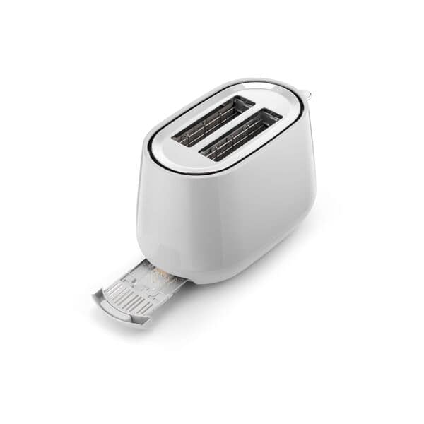 Delonghi TOASTER Delonghi Eclettica 2 Slice Toasters Whimsical White CTY2103.W (7812552720473)