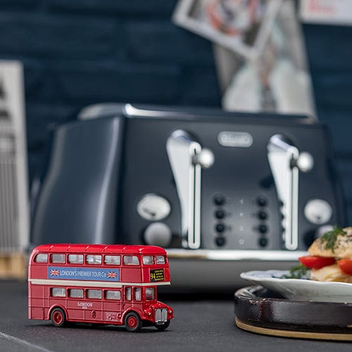 Delonghi TOASTER Delonghi Icona Capitals Toaster Blue 4 Slice CTOC4003.BL (4762395869273)