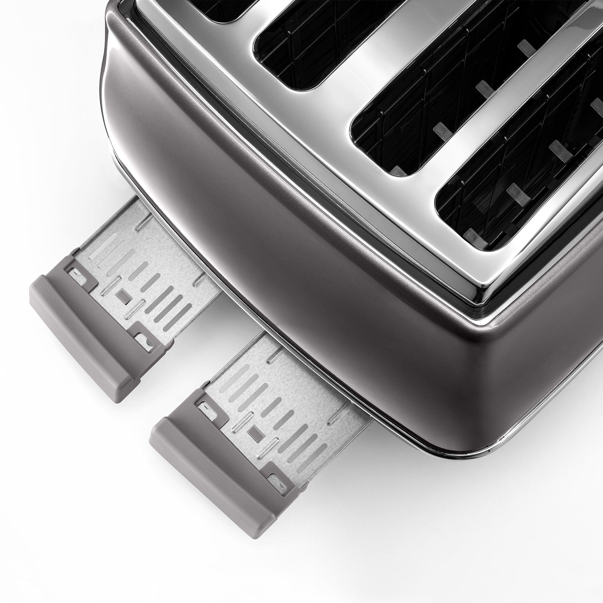 Delonghi TOASTER Delonghi Icona Metallics 4 Slice Toaster Grey CTOT4003.GY