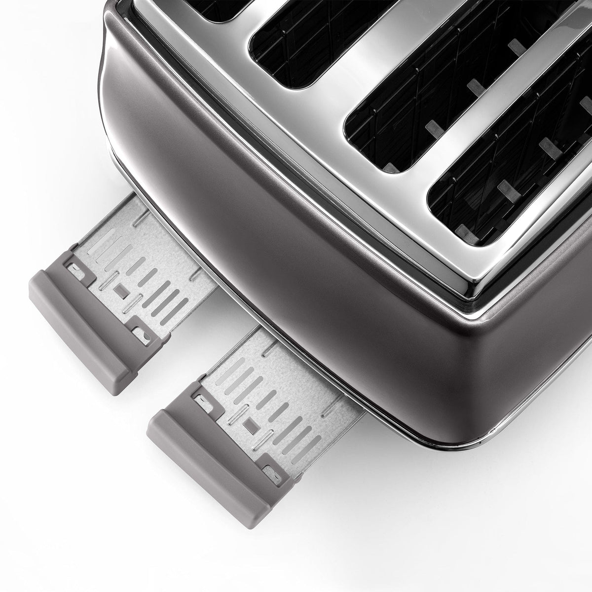 Delonghi TOASTER Delonghi Icona Metallics 4 Slice Toaster, Grey CTOT4003.GY