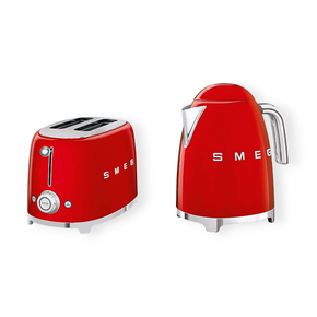 Delonghi TOASTER Smeg 50's Retro Style Kettle and 2 Slice Toaster Set (7345705517145)
