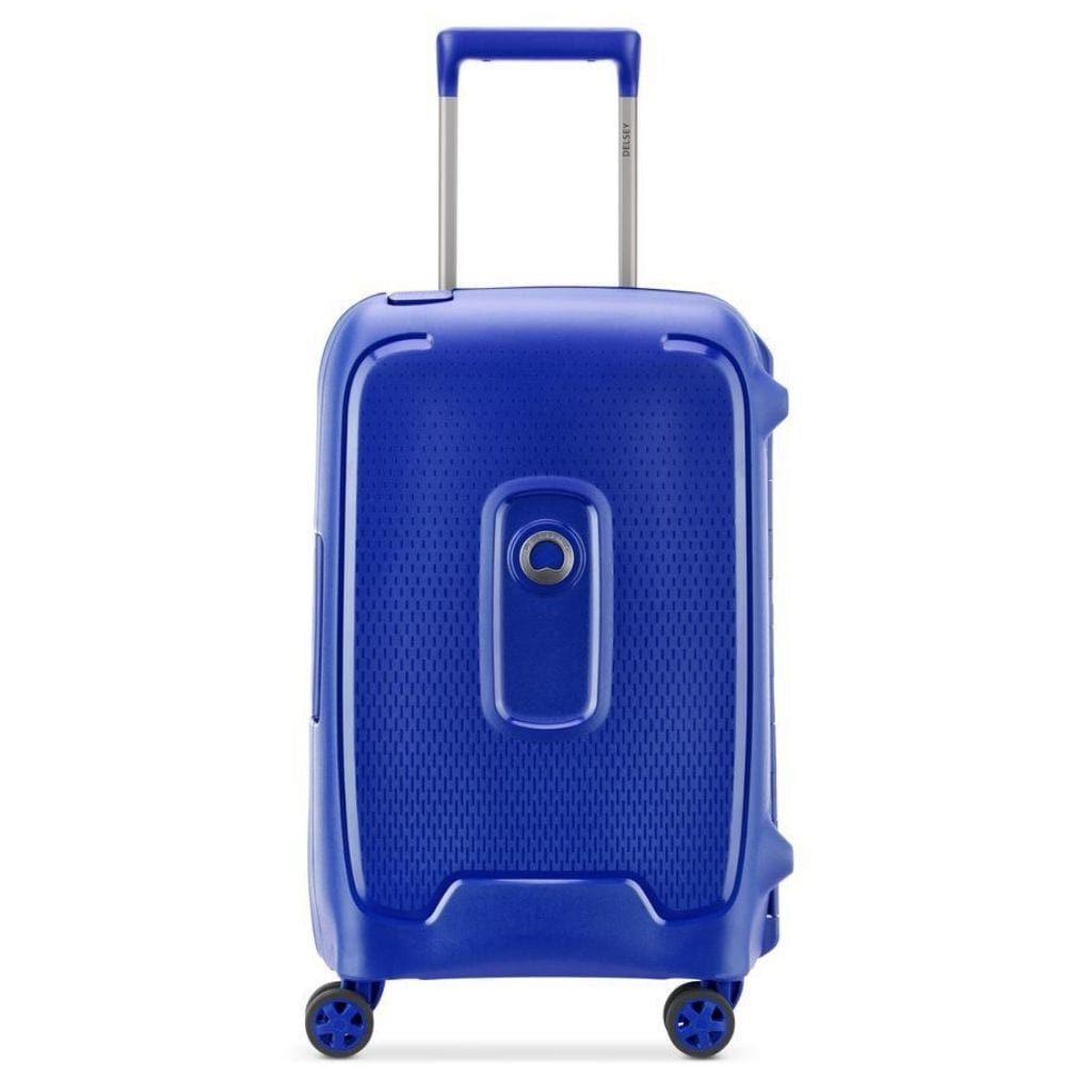 Delsey Luggage & Bags 55CM Delsey Moncey 55cm 4wheeler Trolley Case Marine Blue