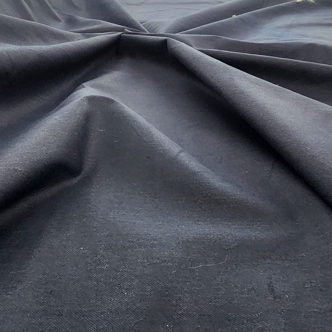 DENIM denim Dark Navy Denim Fabric 140 cm (7716577673305)