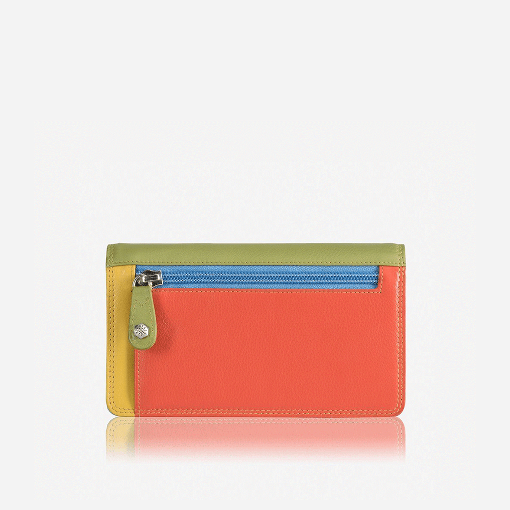 Jekyll & Hide Wallets Jekyll & Hide Caribbean Large Flap Over Purse Pacific (7266342010969)