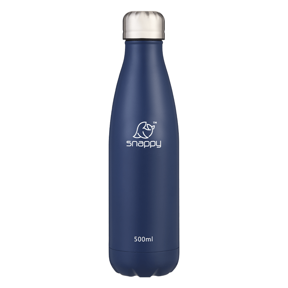 Snappy Water Bottle Snappy Stainless Steel Vacuum Bottle 500ml Ocean SN-VAC500O (7784016314457)