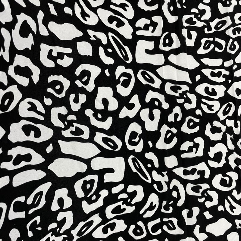 MH JOOSUB Curtaining Fabric Printed Mini Matt Black\White (7313009803353)