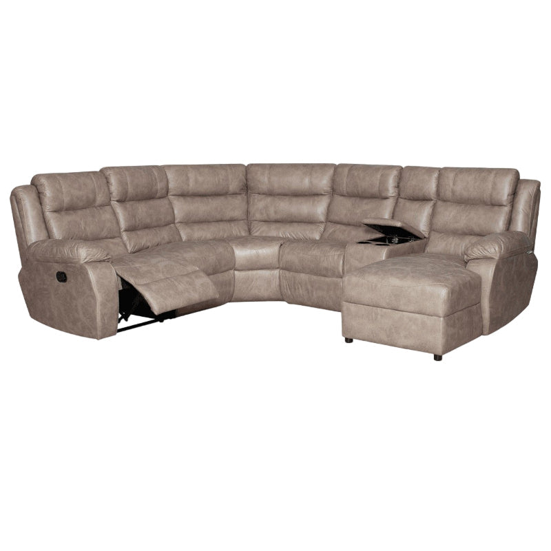 Erin Corner Couch 1 Action Mottled Cream 6pc (8018081710169)
