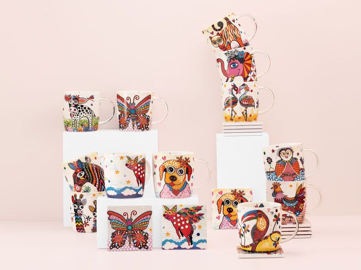 Maxwell & Williams Smile Style Mug 370ml Peggie DI0105.