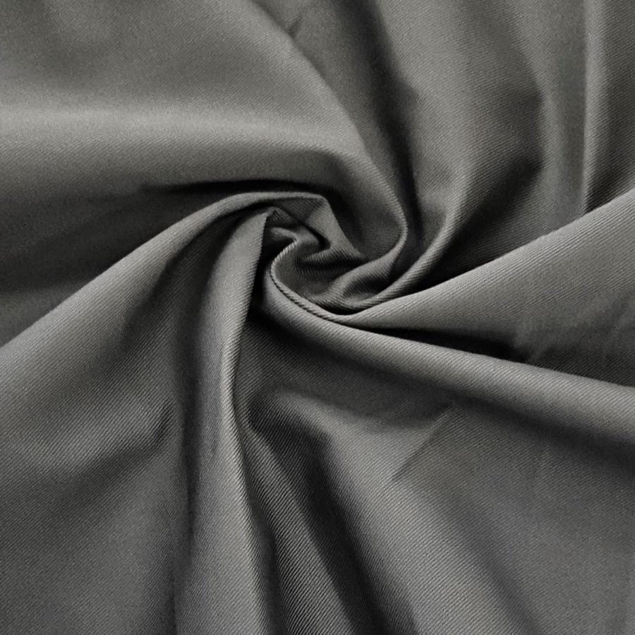 DICKIES FABRIC Dress Fabric Charcoal Dickies Cotton Twill 150 CM (7885136035929)