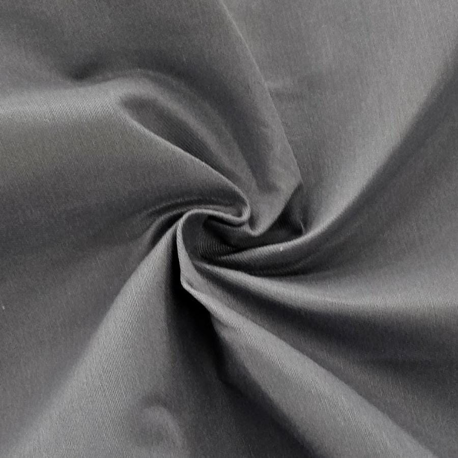 DICKIES FABRIC Dress Fabric Grey Dickies Cotton Twill 150 CM (7885136035929)