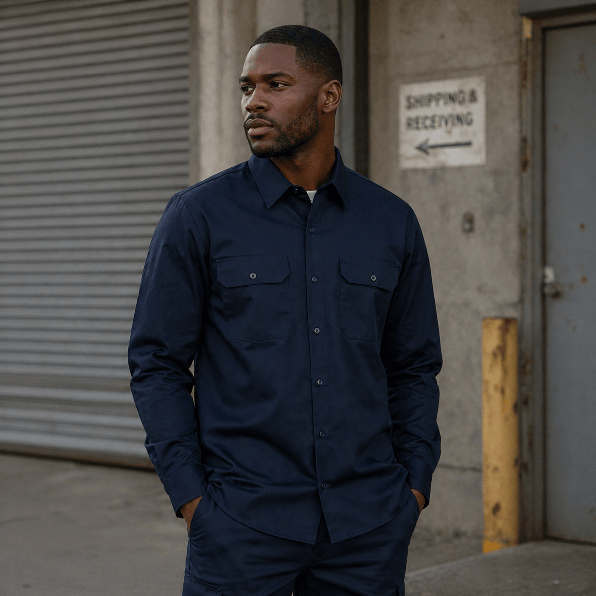 Dickies Shirts Dickies 847 Men's Shirt-Navy 0004930