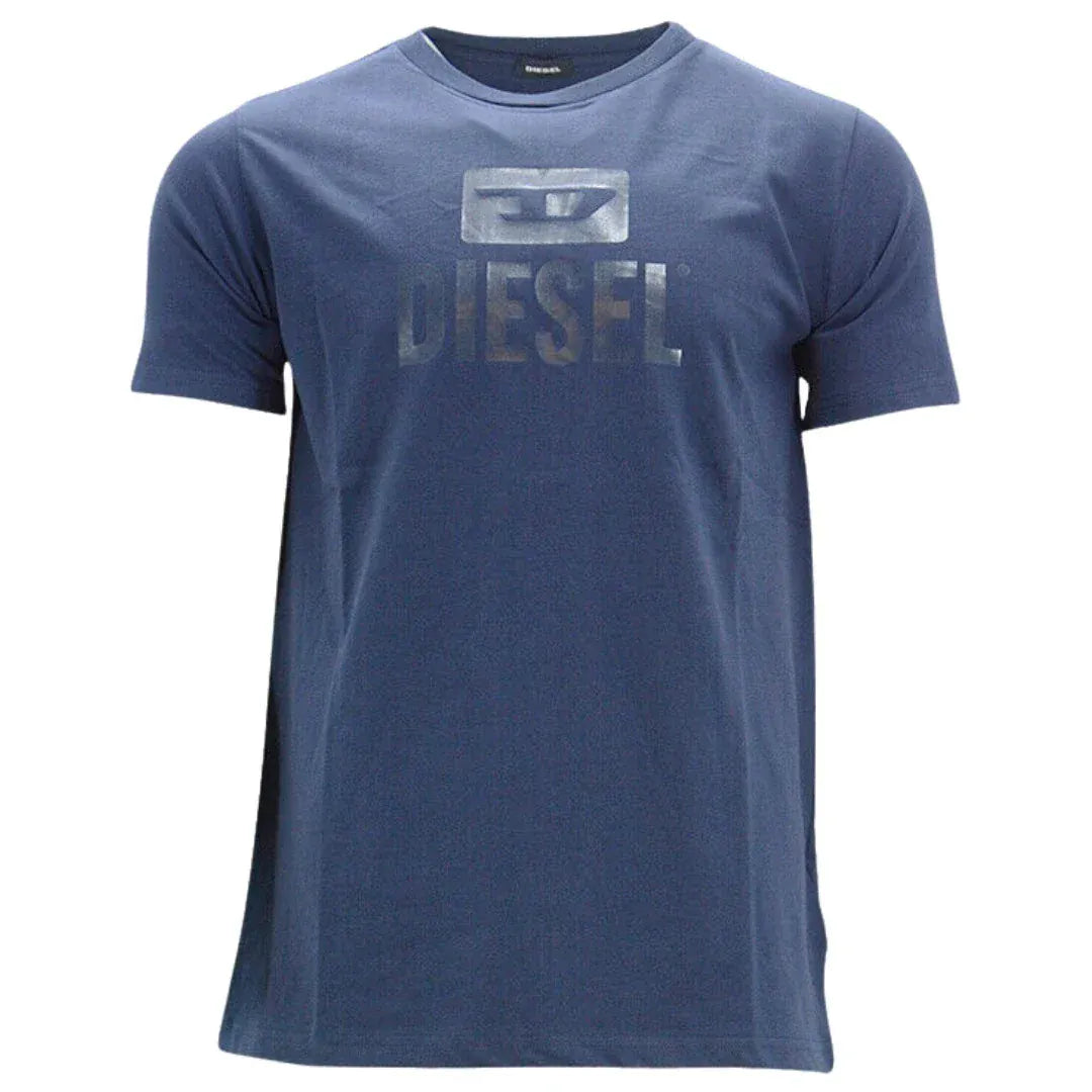 Diesel T Shirt S Diesel T Diego Tone On Tone T Shirt Navy
